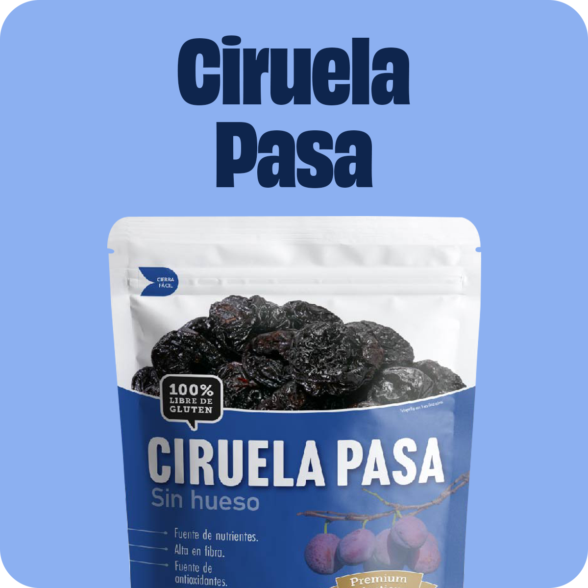 Ciruela Pasa Sin Hueso