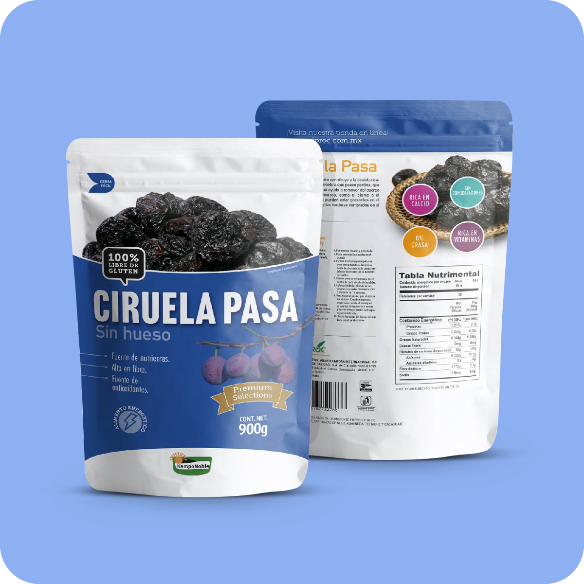 Ciruela Pasa Sin Hueso