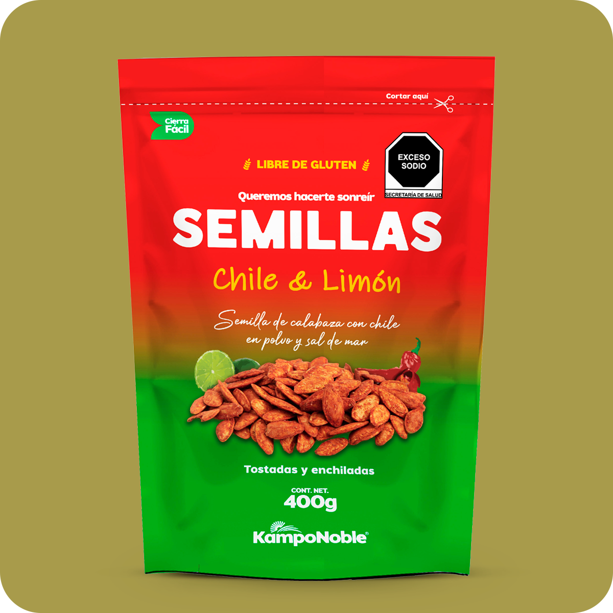 Semilla de Calabaza Chile & Limón