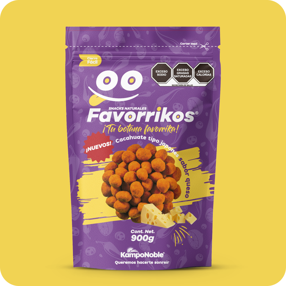 Cacahuate Estilo Japonés sabor Queso