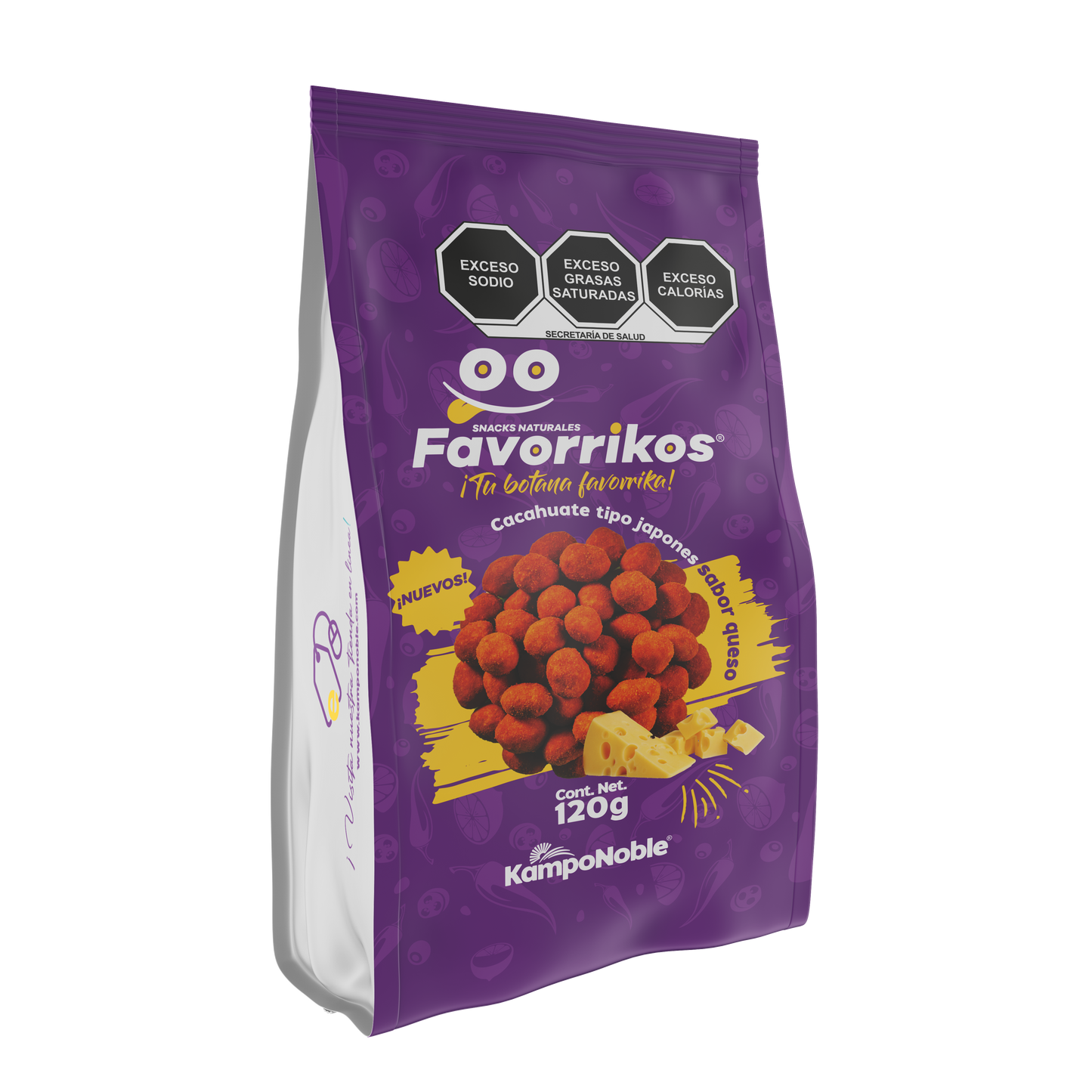 "Snacks 10 Pack" Paquete de 10 bolsas de 5 diferentes botanas | 120 gramos cada bolsa|