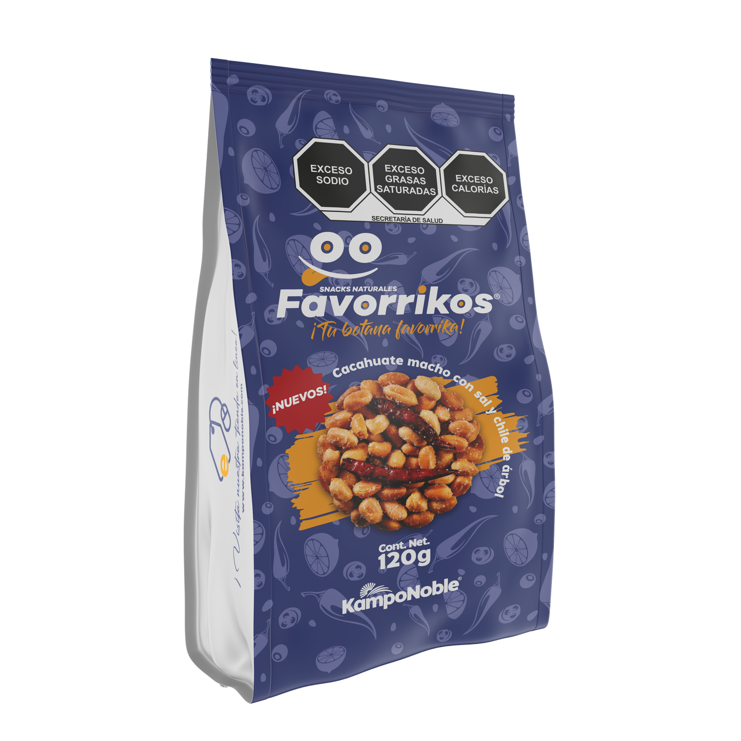 "Snacks 10 Pack" Paquete de 10 bolsas de 5 diferentes botanas | 120 gramos cada bolsa|