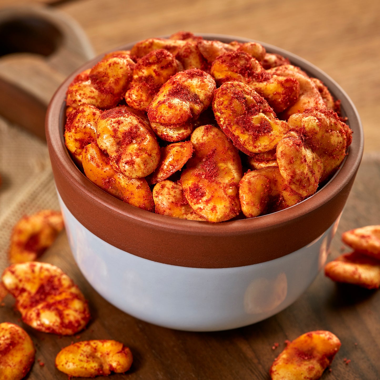 Haba Enchilada Sin Cáscara