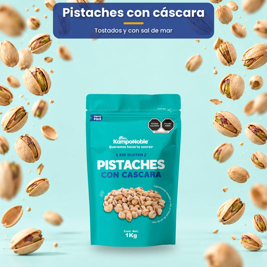 Pistache con Cáscara Tostados y Salados
