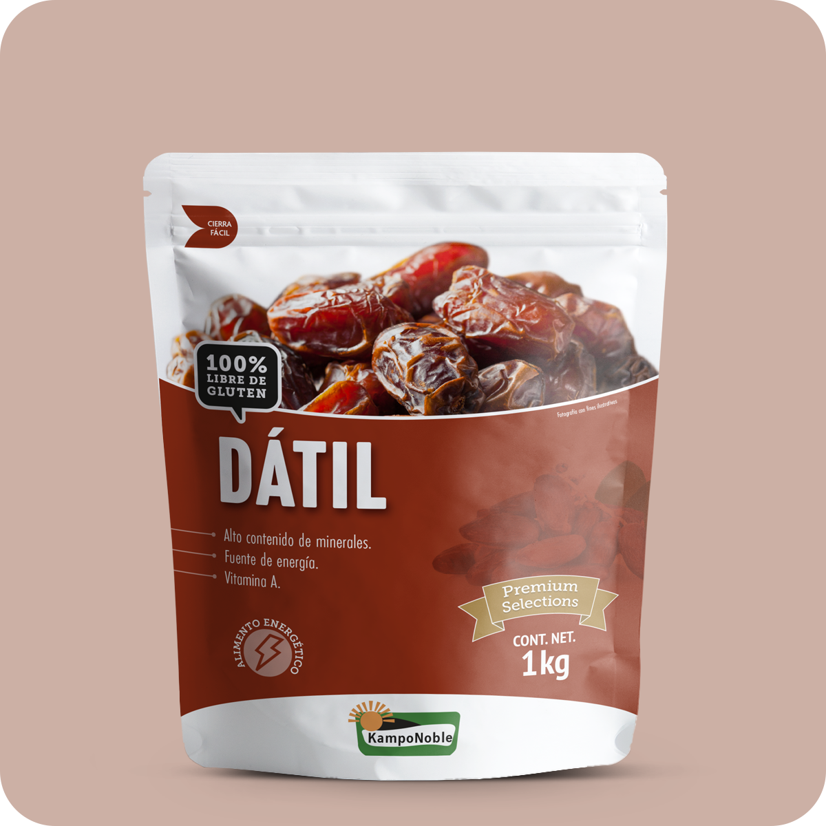 Dátil Deshidratado Con Hueso