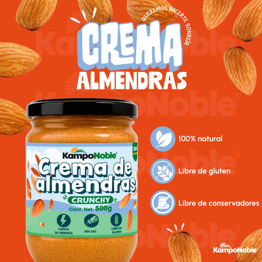 Crema Crunchy de Almendras