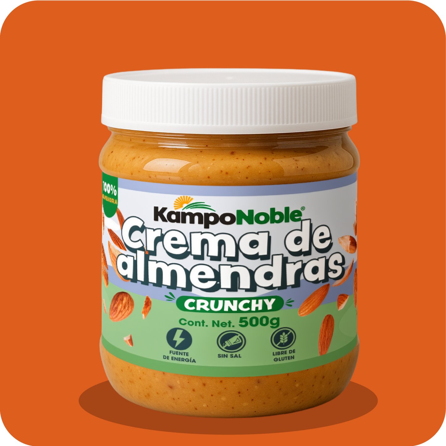 Crema Crunchy de Almendras