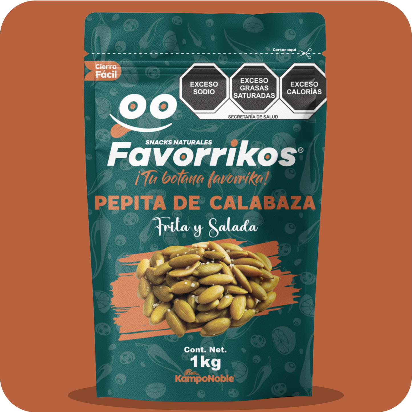 Pepita de Calabaza Frita y Salada