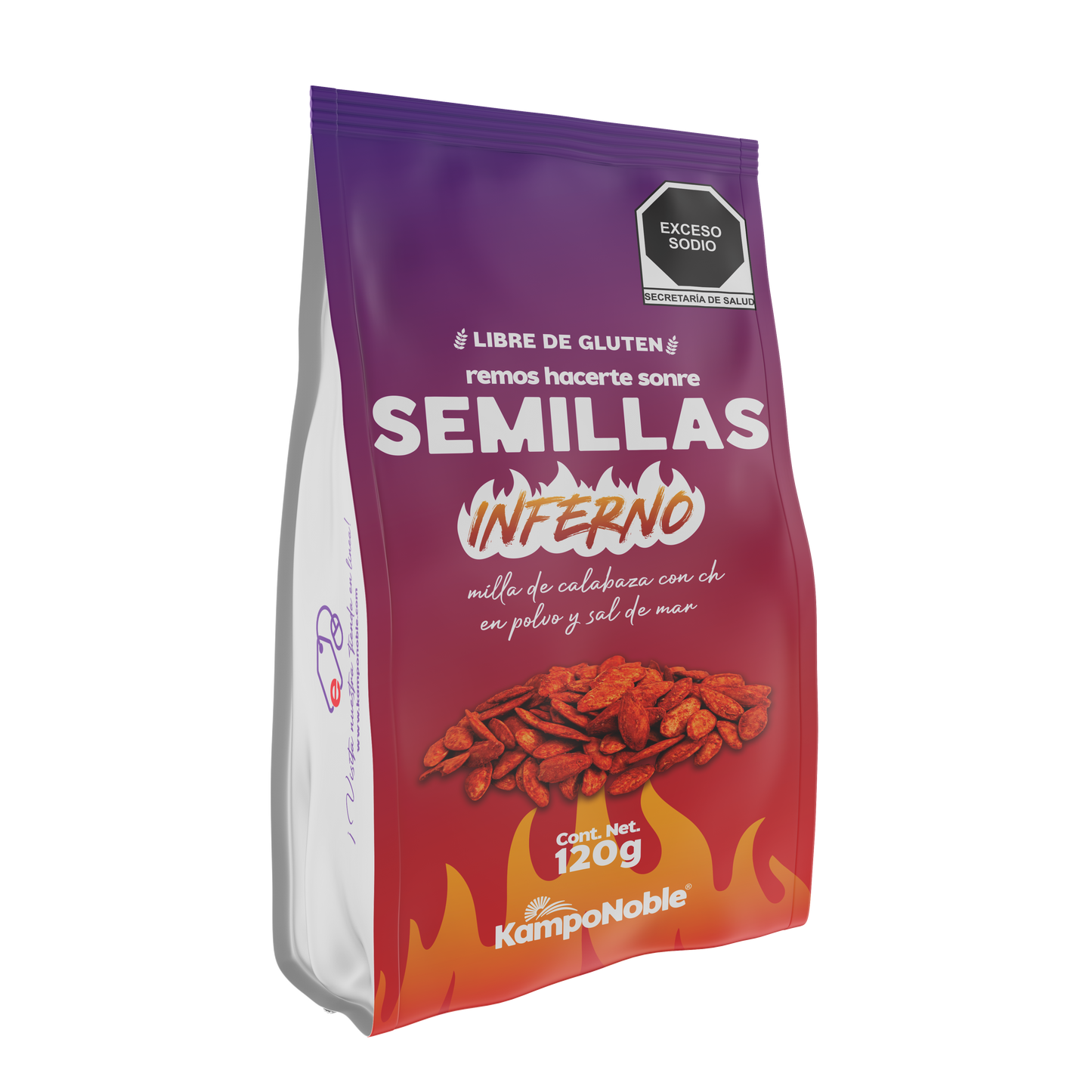 "Snacks 10 Pack" Paquete de 10 bolsas de 5 diferentes botanas | 120 gramos cada bolsa|