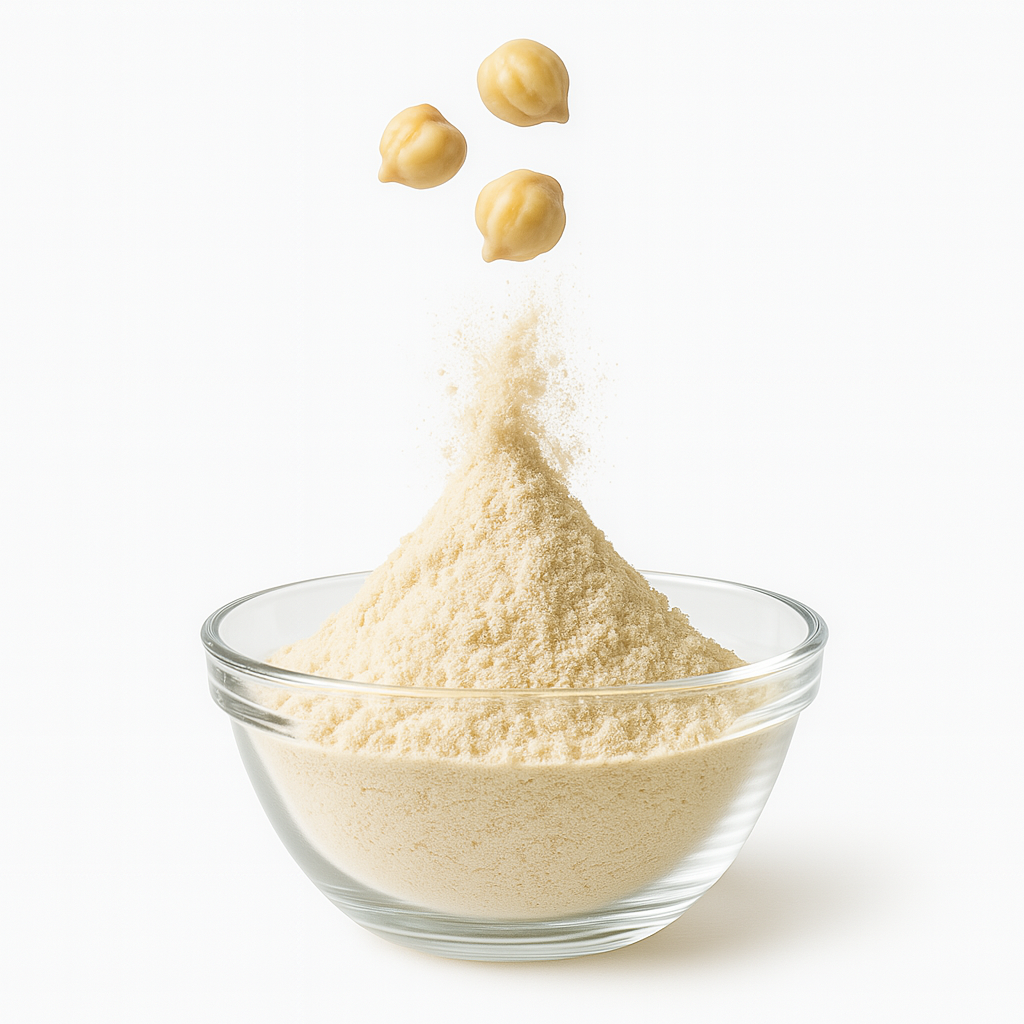 Harina 100% Garbanzo | Solo 1 Ingrediente | Sin Gluten | Alta en Proteína | Contenido Neto : 500g